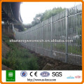 Feito em China ferro de aço galvanizado palisade cercas